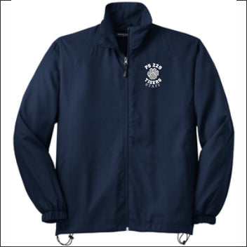 PS229 Staff Full Zip Wind Jacket