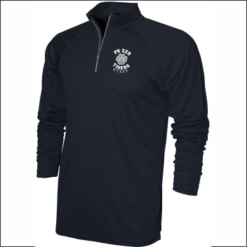 PS229 Staff Performance Long Sleeve 1/4 Zip