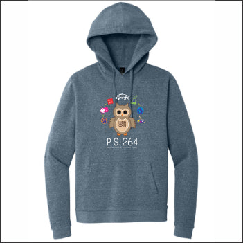 PS264 Perfect Tri-Blend Fleece Lightweight Hoodie