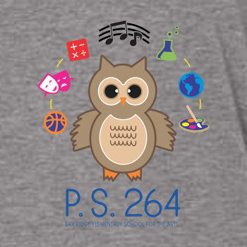 PS264 Ladies Relaxed TrI-blend V-Neck T