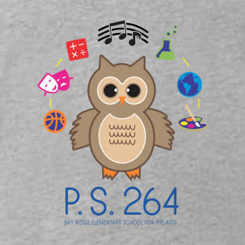 PS264 Heathered Soft Jersey Short Sleeve T-shirt