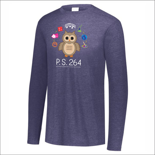 PS264 Tri-Blend Long Sleeve T-shirt
