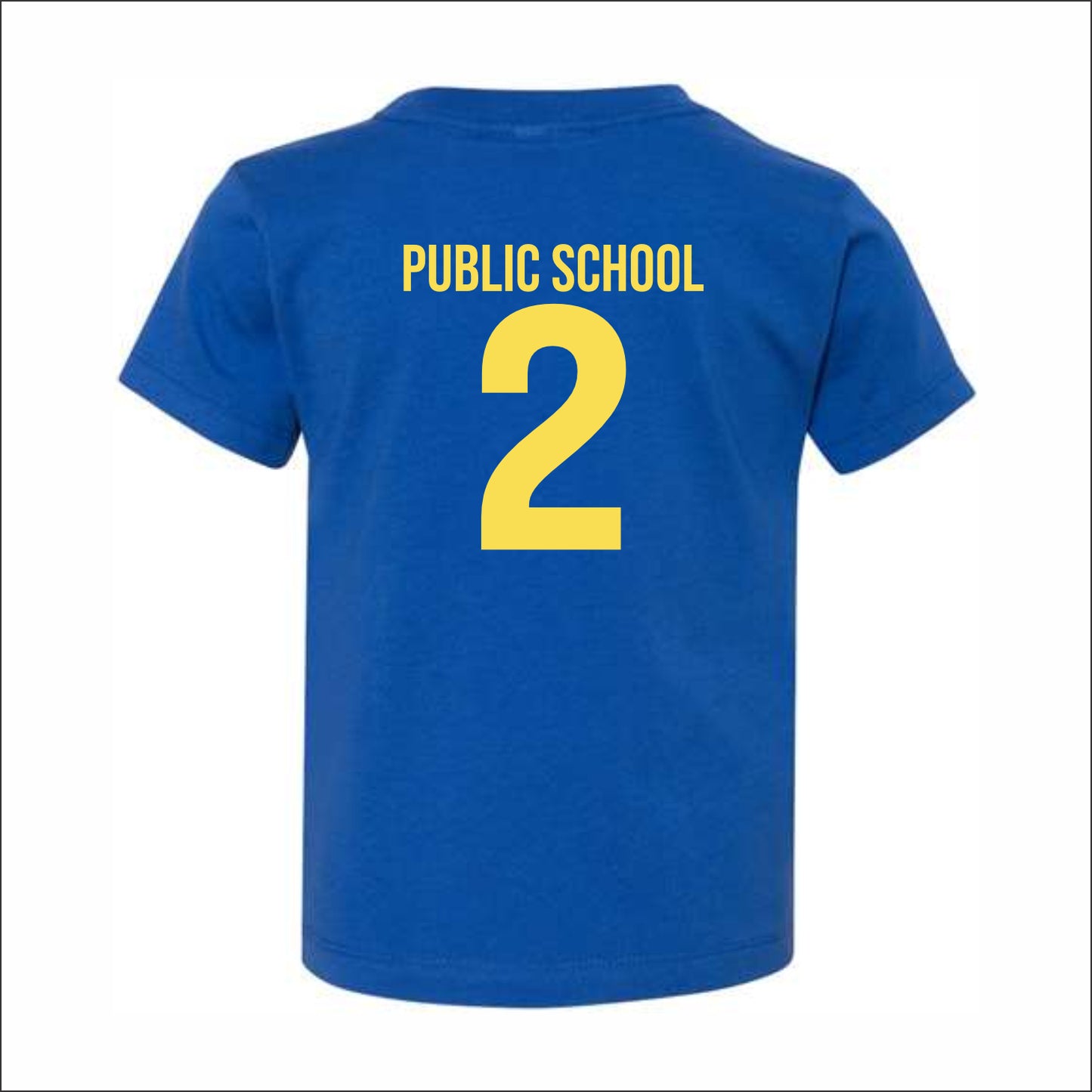 PS2Q Spiritwear Toddler Soft Jersey Tee
