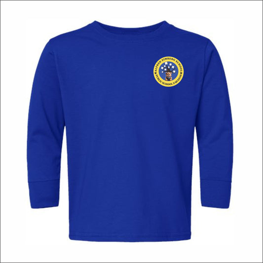 PS2Q Spiritwear Toddler Fine Jersey Long Sleeve Tee