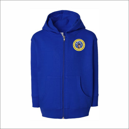 PS2Q Spiritwear Toddler Full-Zip Fleece Hoodie