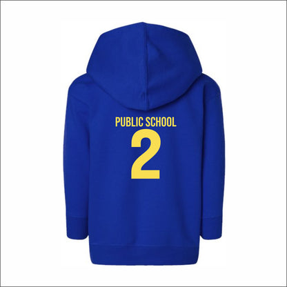 PS2Q Spiritwear Toddler Full-Zip Fleece Hoodie