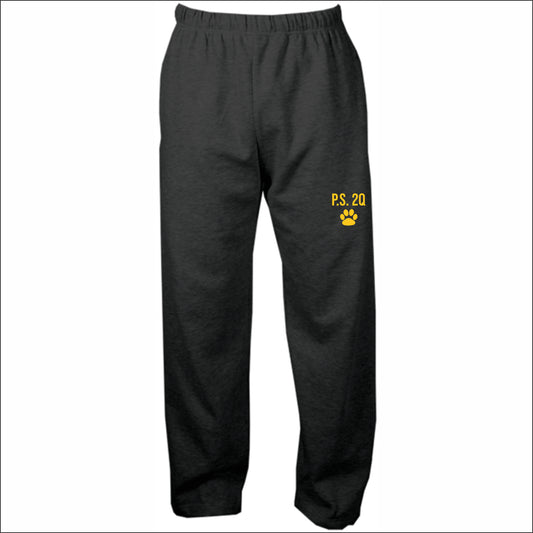 PS2Q Spiritwear Open Bottom Sweatpants w/pockets
