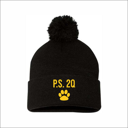PS2Q Spiritwear Knit Pom Beanie