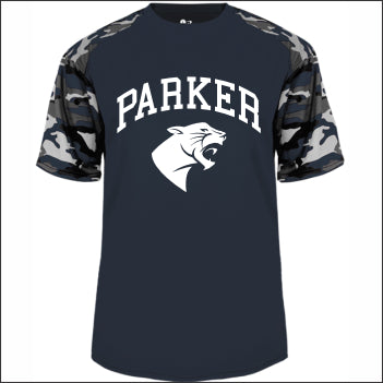 Parker Middle Camo Sleeve Performance T-shirt