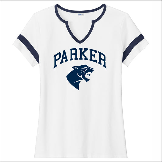 Parker Middle Ladies Halftime Notch Neck Tee