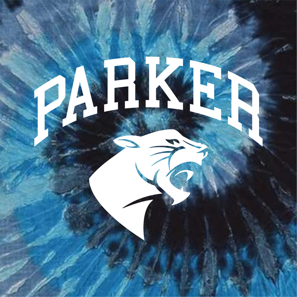 Parker Middle  Multicolor Tie-Dye T-shirt