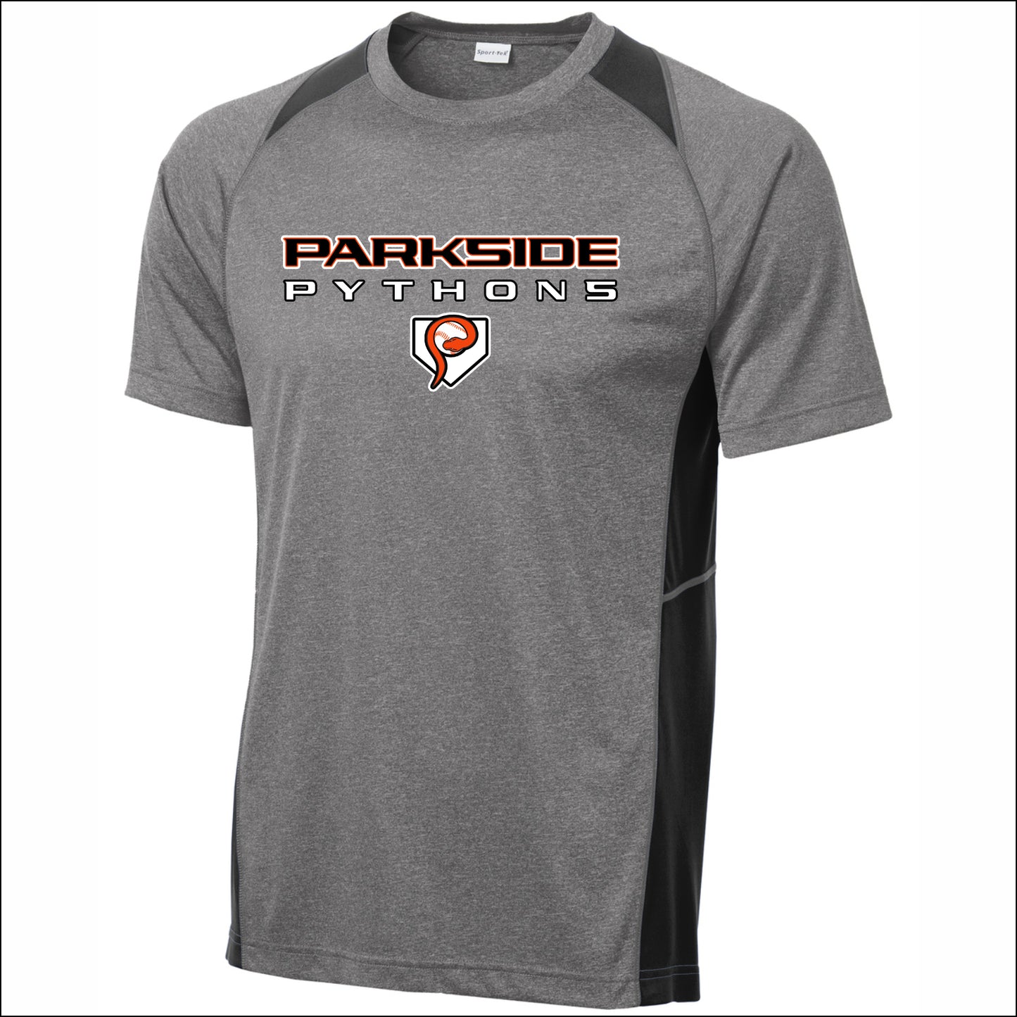 PJHS Baseball Colorblock Heather Performance T-shirt