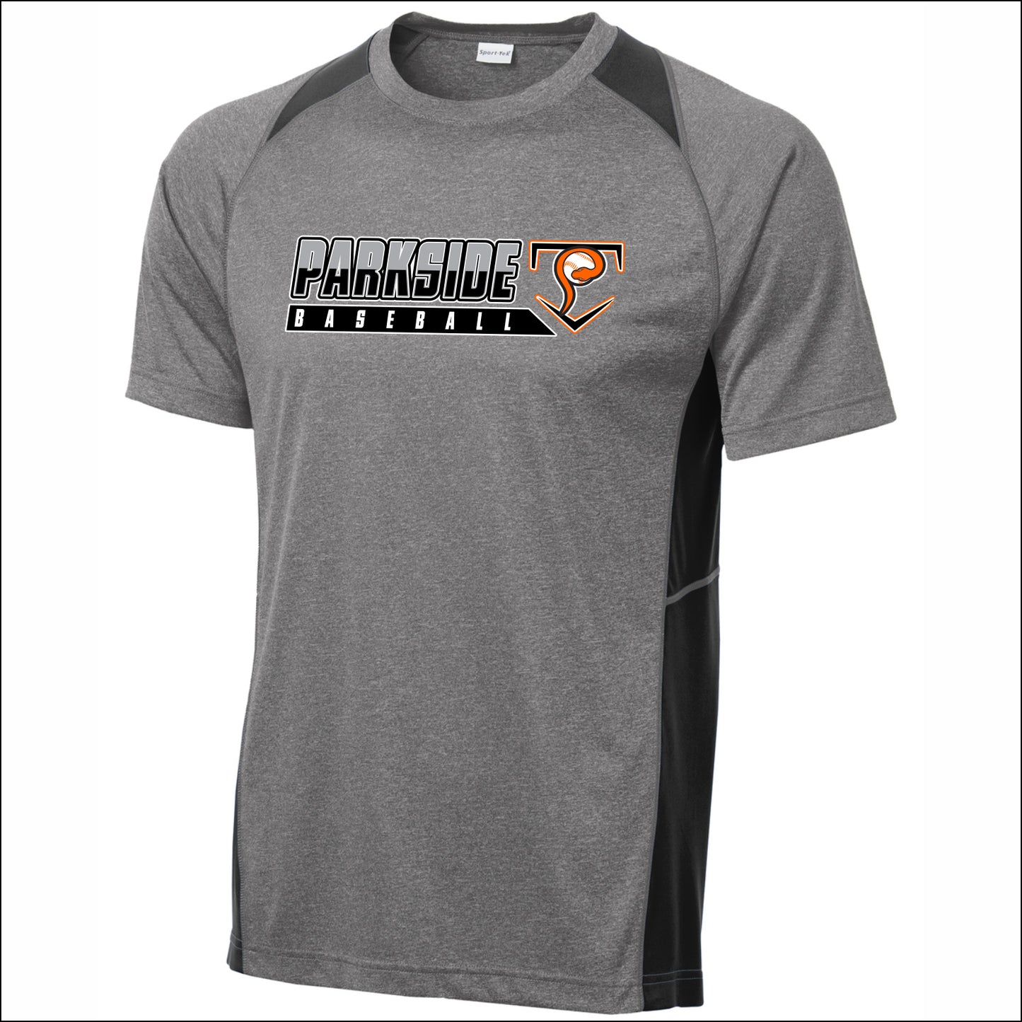 PJHS Baseball Colorblock Heather Performance T-shirt