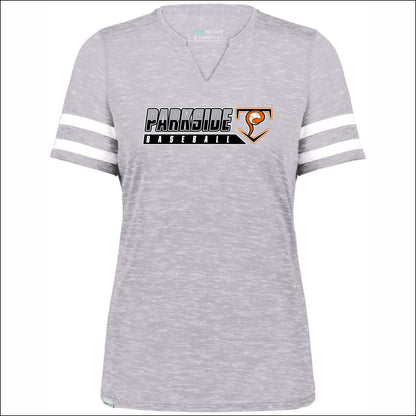 PJHS Baseball Ladies Monterey V-Notch Tee