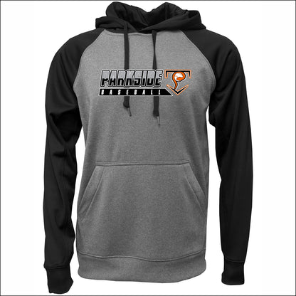 PJHS Baseball Performance Raglan Colorblock Hooded Sweatshirt