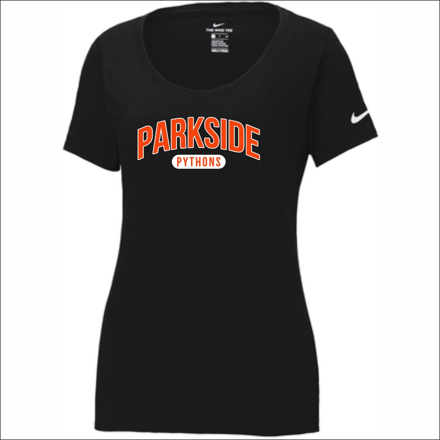 Parkside Softball Ladies Nike Dri-fit Performance Scoop Neck T-shirt
