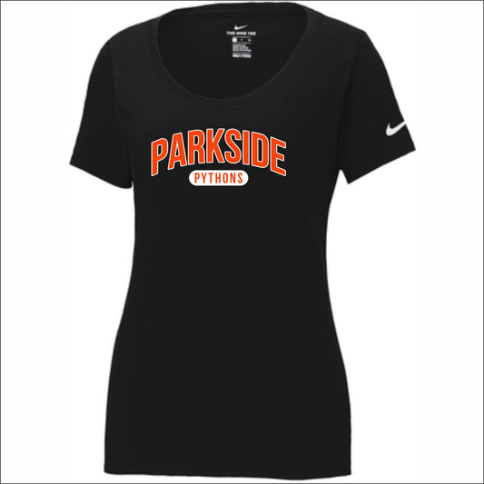 Parkside Softball Ladies Nike Dri-fit Performance Scoop Neck T-shirt