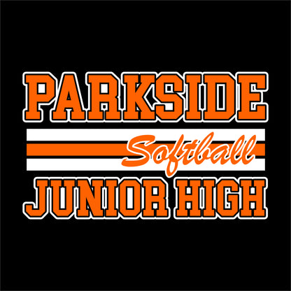Parkside Softball Ladies Nike Dri-fit Performance Scoop Neck T-shirt