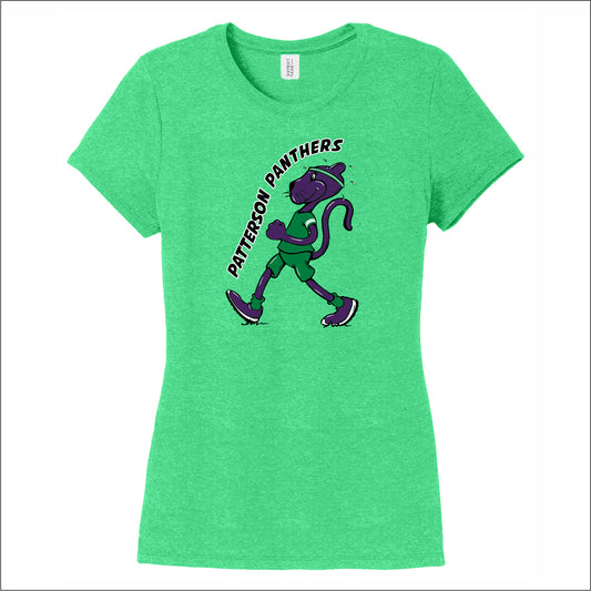Patterson Panthers Ladies Perfect Tri-Blend Tee