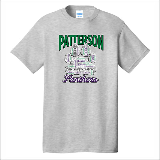Patterson Panthers Short Sleeve T-shirt - Des. A