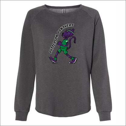Patterson Panthers Ladies Wave Wash Crewneck Sweatshirt