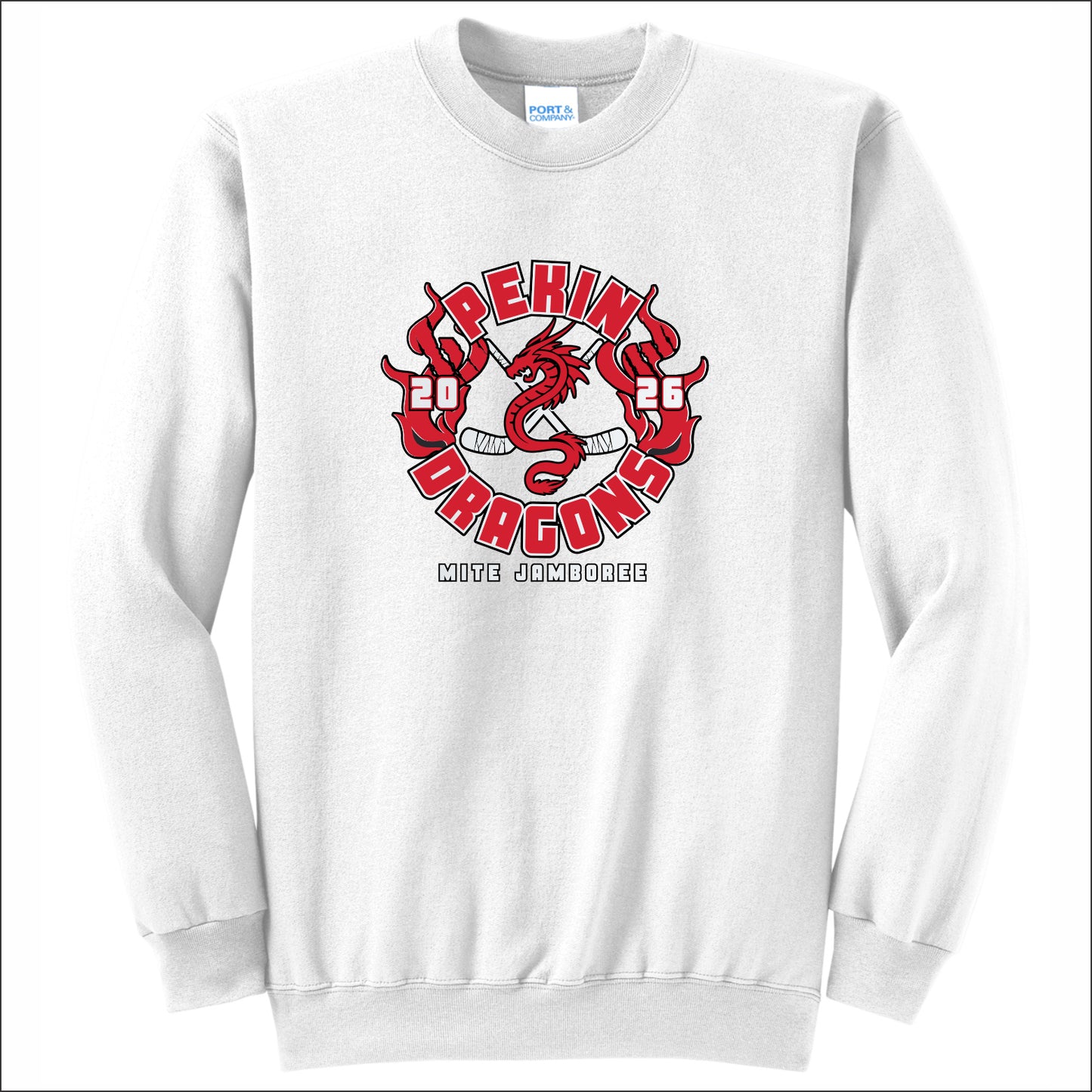 Pekin Dragons Mites Jamboree Crewneck Sweatshirt