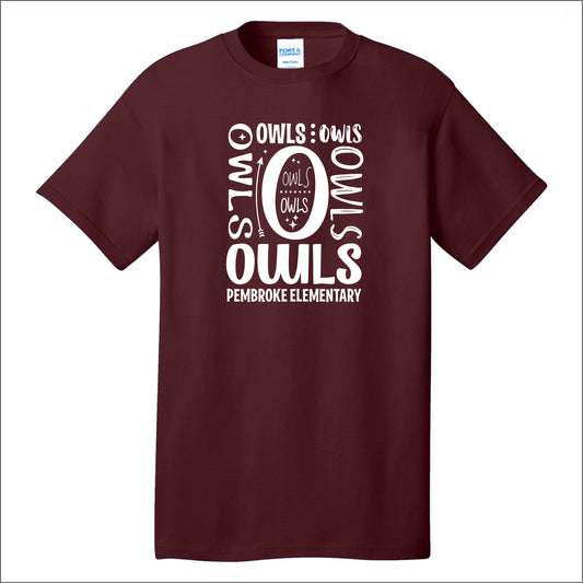 Pembroke Elem KY Short Sleeve T-shirt - Des. A