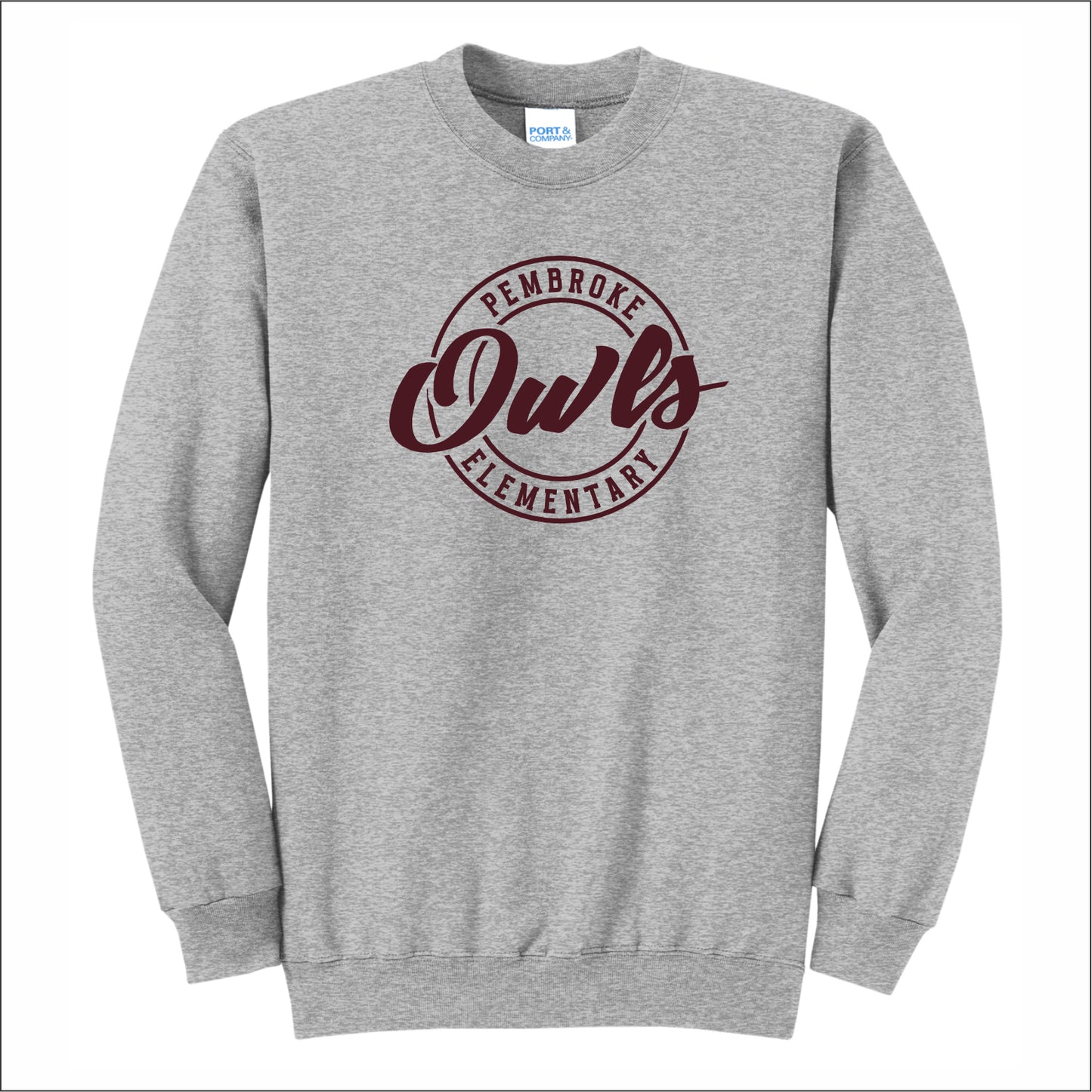 Pembroke Elem KY Crewneck Sweatshirt - Des. B