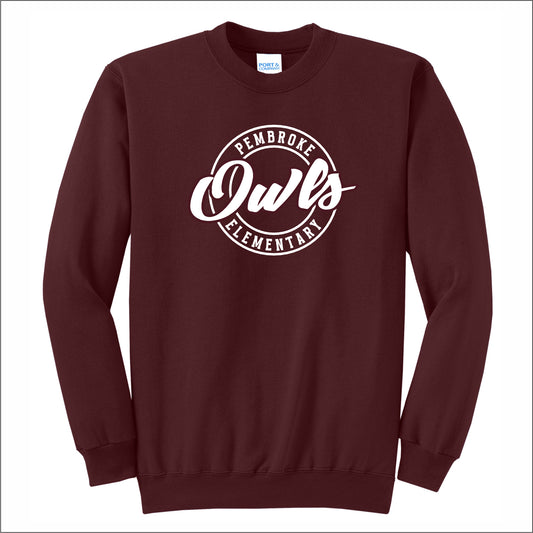 Pembroke Elem KY Crewneck Sweatshirt - Des. B