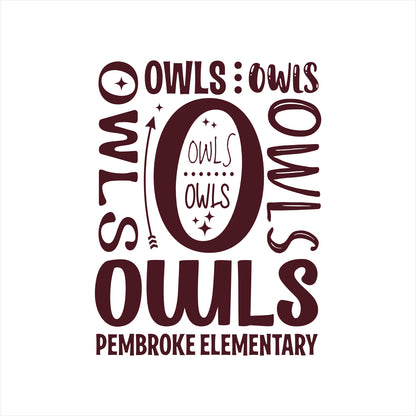 Pembroke Elem KY 3/4 Sleeve Baseball T-shirt - Des. A