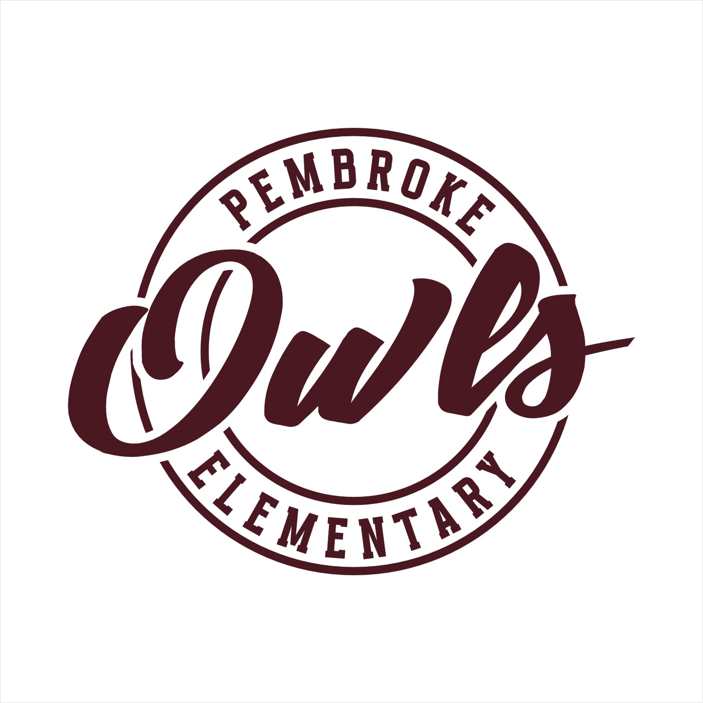 Pembroke Elem KY 3/4 Sleeve Baseball T-shirt - Des. B