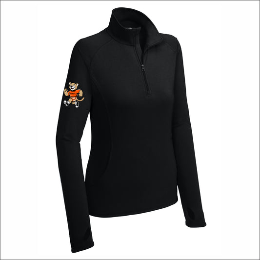 Pepper Ridge Staff Ladies Stretch 1/2 Zip Performance