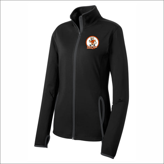Pepper Ridge Staff Ladies Stretch Full-Zip Contrast Performance