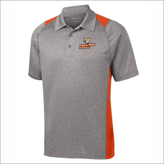 Pepper Ridge Staff Heather Colorblock Performance Polo Shirt