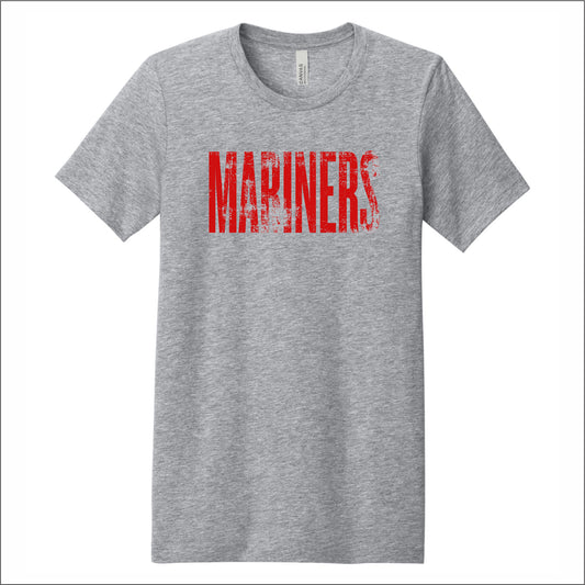 Narragansett Pier School Heathered Soft Jersey T-shirt - Des. B