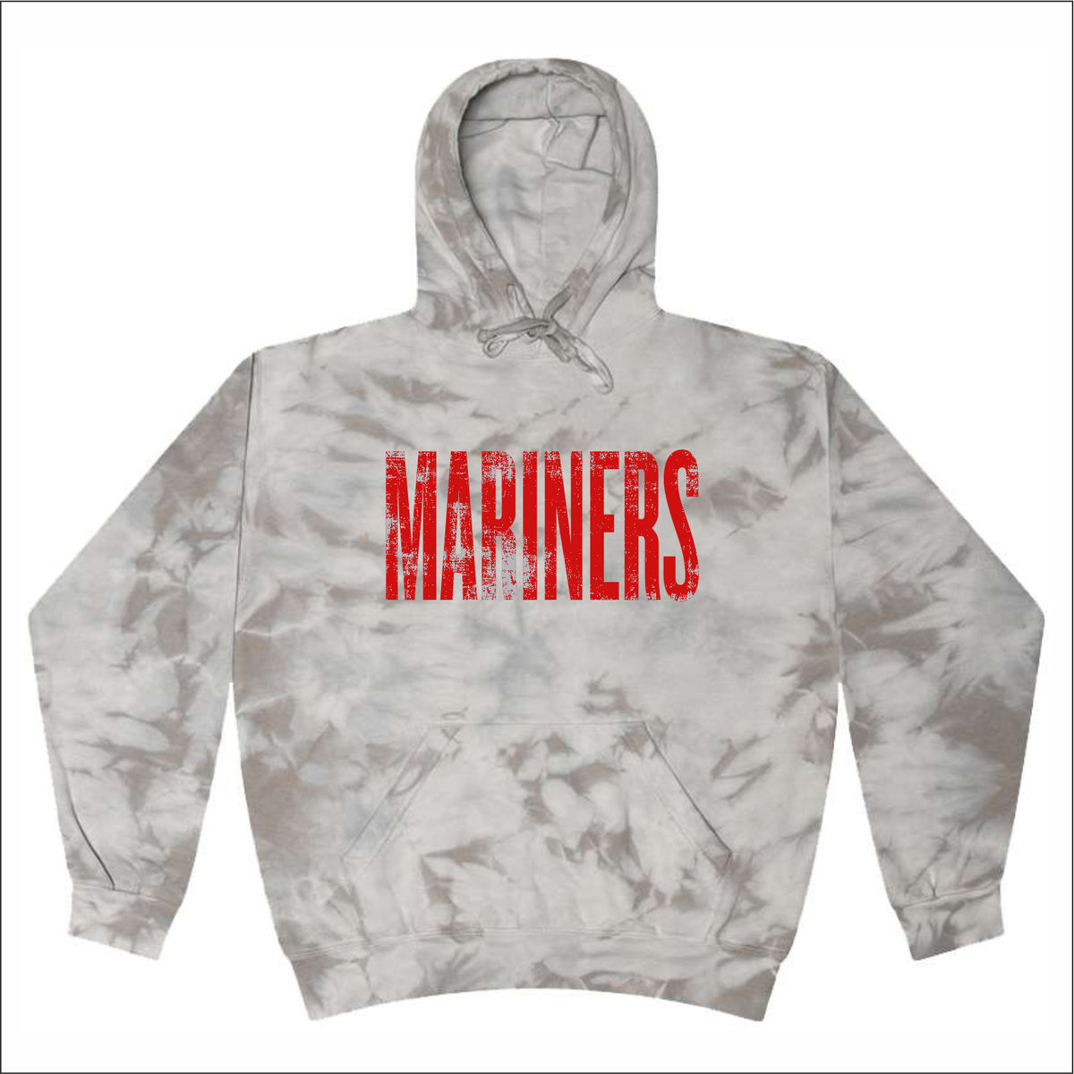 Narragansett Pier School Crystal Tie-Dye Hoodie