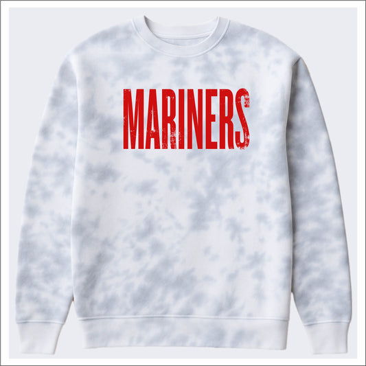 Narragansett Pier School Tie-Dye Crewneck Sweatshirt - Des. B