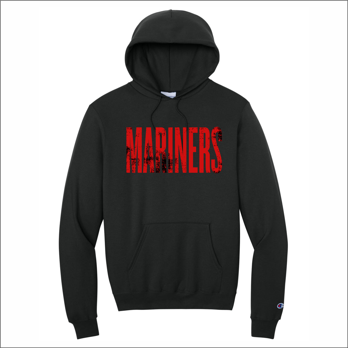 Narragansett Pier School Champion Powerblend Hooded Sweatshirt