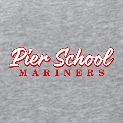 Narragansett Pier School Heathered Soft Jersey T-shirt - Des. B