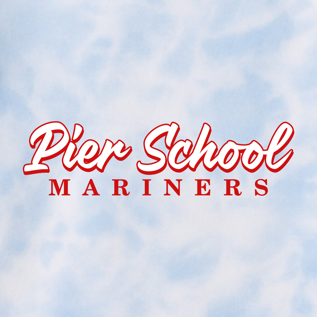 Narragansett Pier School Tie-Dye Crewneck Sweatshirt - Des. B