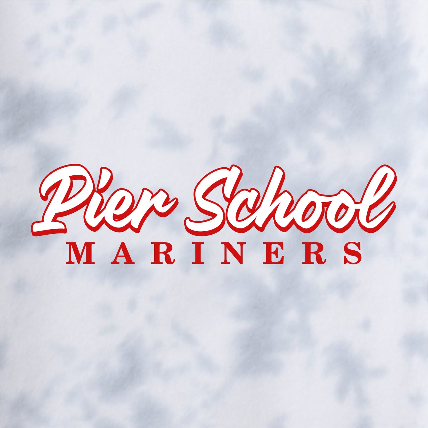 Narragansett Pier School Tie-Dye Crewneck Sweatshirt - Des. B