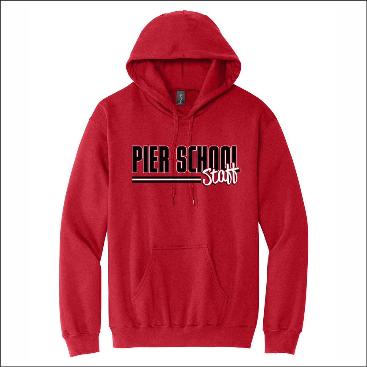 Narragansett Pier School Softstyle Hooded Sweatshirt - STAFF