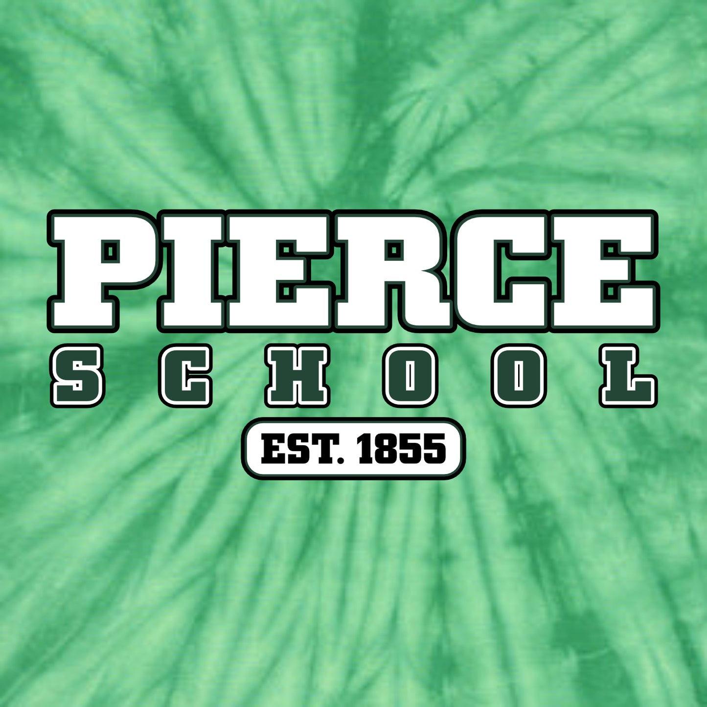 Pierce School Tie-Dye T-shirt