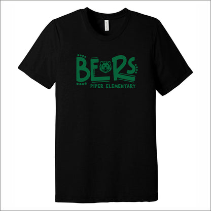 Piper Elementary Tri-blend T-shirt - Des. A