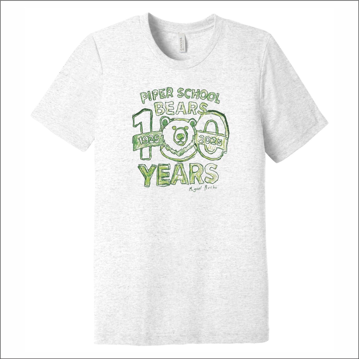 Piper Elementary Tri-blend T-shirt - Des. B