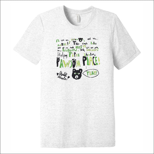 Piper Elementary Tri-blend T-shirt - Des. C