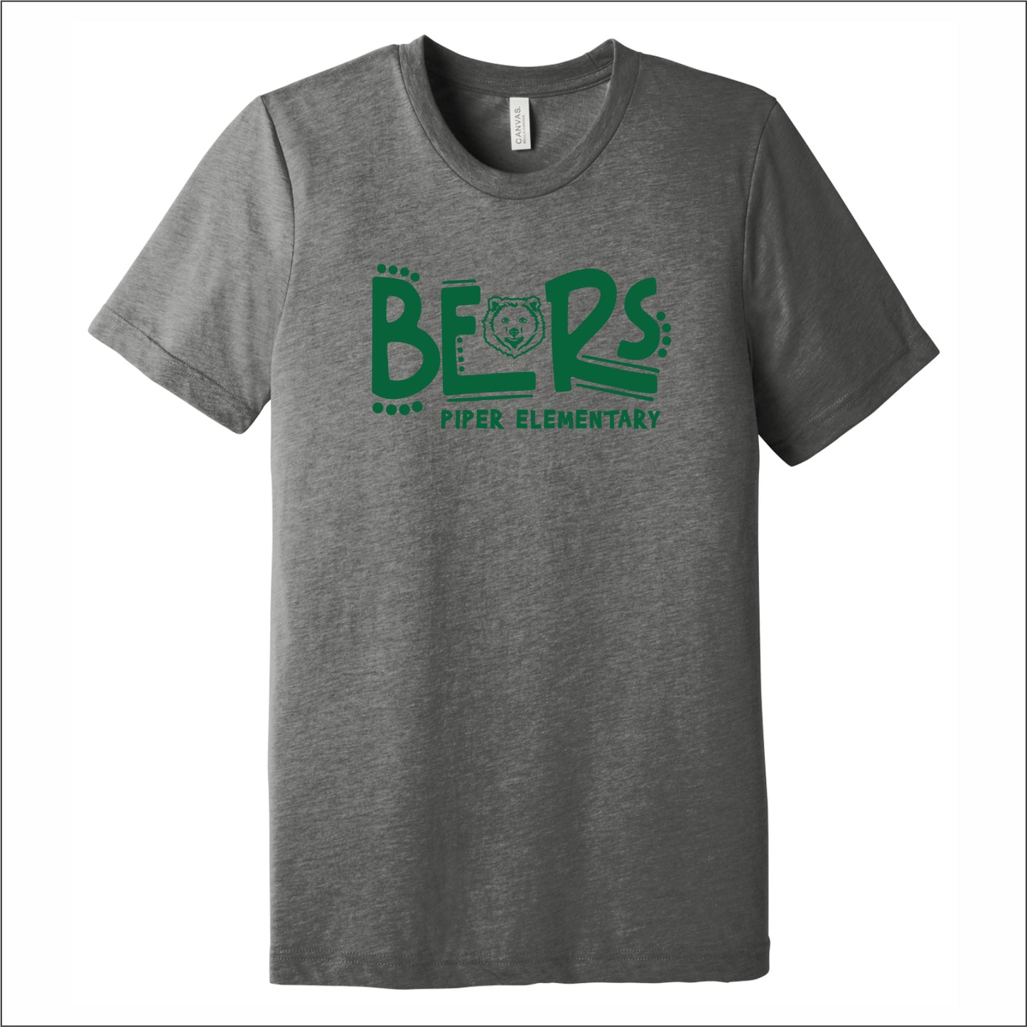 Piper Elementary Tri-blend T-shirt - Des. A
