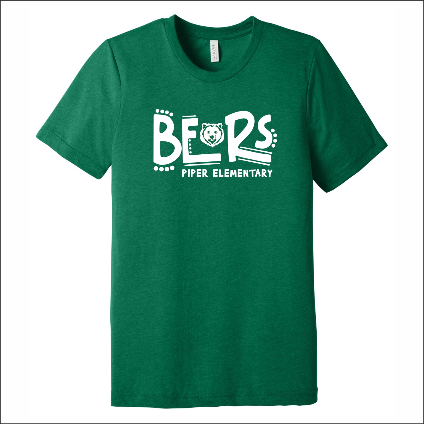 Piper Elementary Tri-blend T-shirt - Des. A