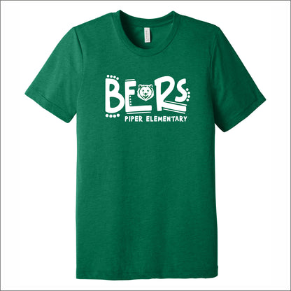 Piper Elementary Tri-blend T-shirt - Des. A