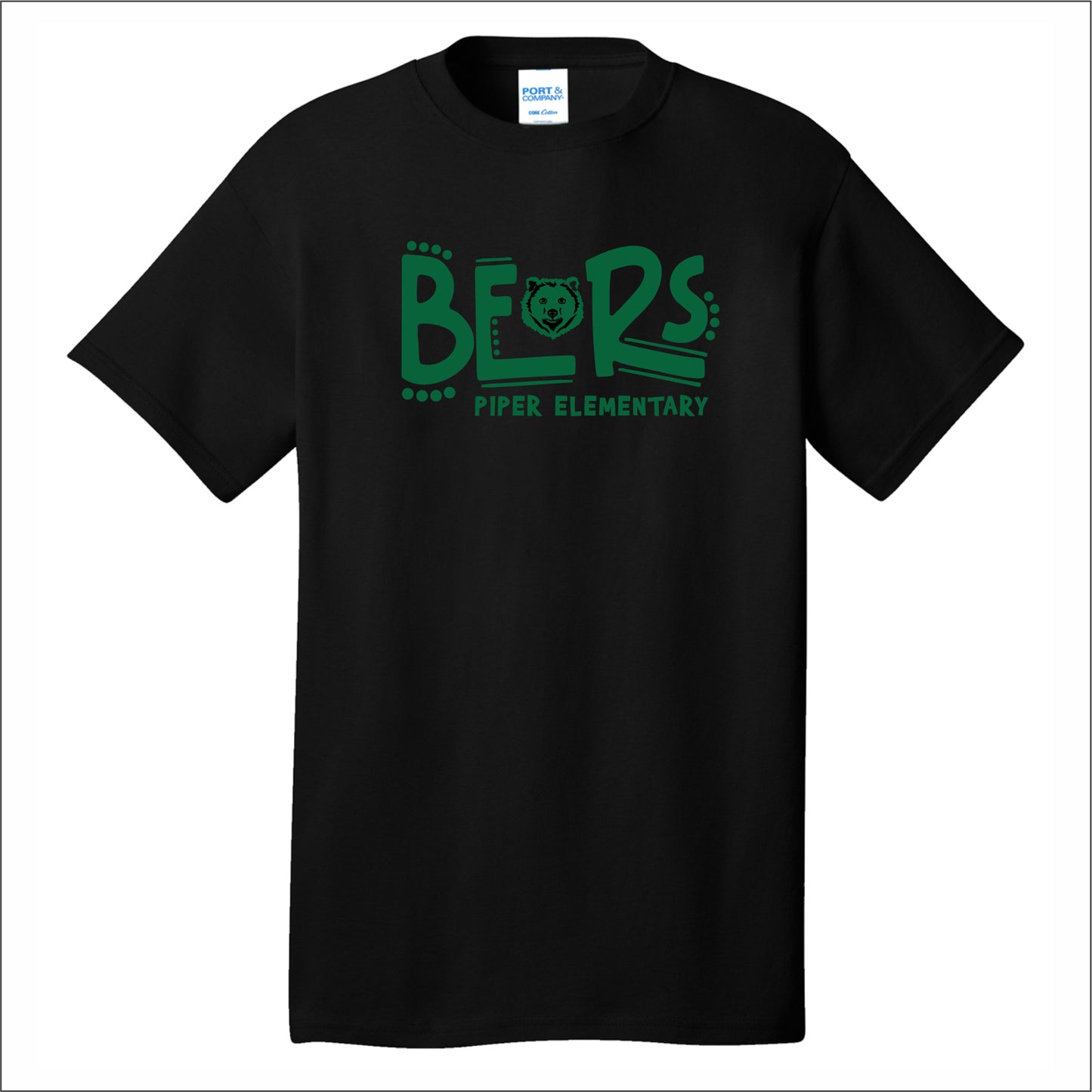 Piper Elementary Short Sleeve T-shirt - Des. A